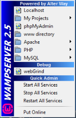 Wamp Server 2.5